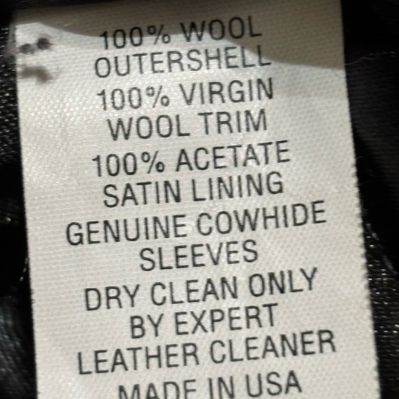 Mitchell & Ness FLIGHT CLUB WOOL AND LEATHER BOMBER JACKET. - Picture 12 of 16